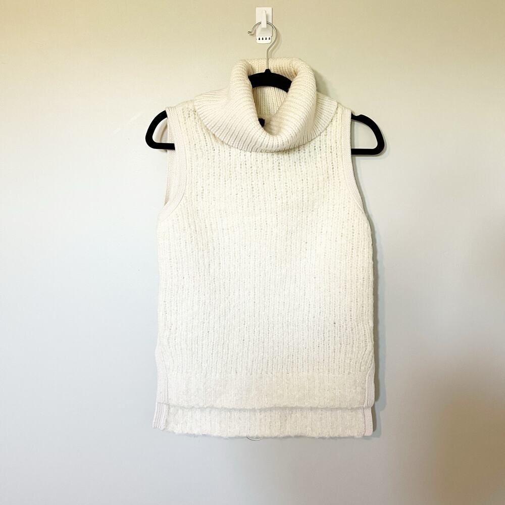 Rag & Bone Adele Sleeveless‎ T-Neck Wool Sweater women’s xs